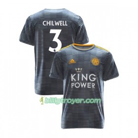 Billige Fotballdrakter Leicester City Ben Chilwell 3 Bortedraktsett 2018/19 Kortermet
